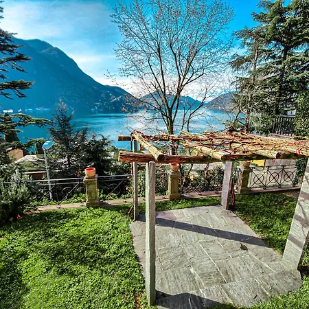 La Castignola Con Vista Di E Giardino Condiviso * Lugano