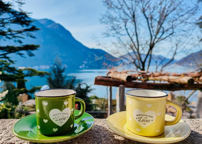 La Castignola Con Vista Di E Giardino Condiviso *